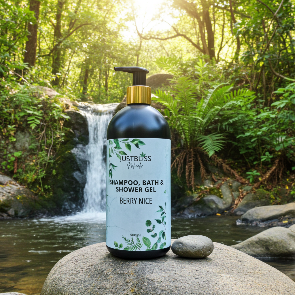 3-in-1 Shampoo, Bath &amp; Shower Gel – Plant-Based, Nourishing Cleanser