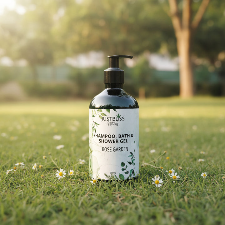 3-in-1 Shampoo, Bath &amp; Shower Gel – Plant-Based, Nourishing Cleanser