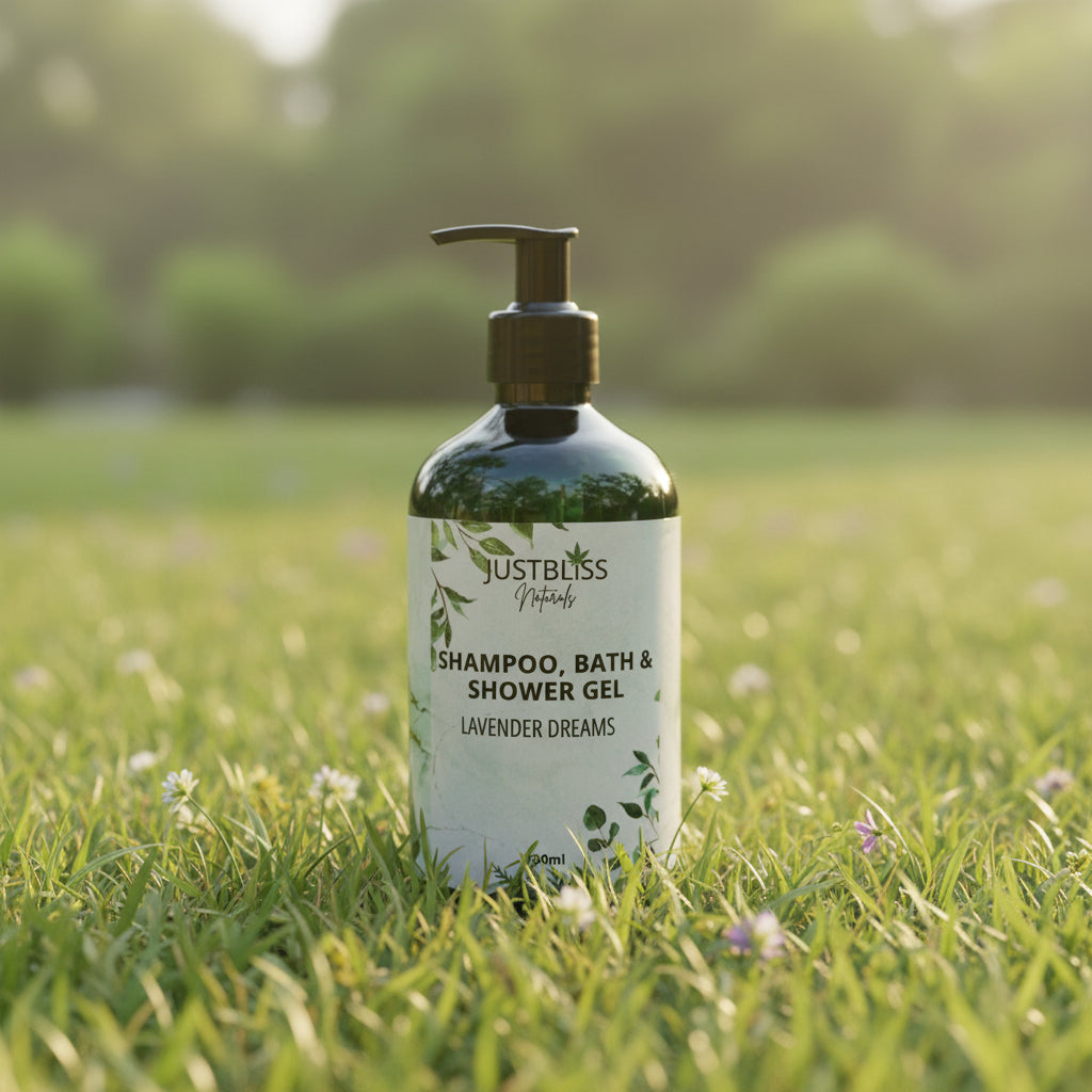 3-in-1 Shampoo, Bath &amp; Shower Gel – Plant-Based, Nourishing Cleanser
