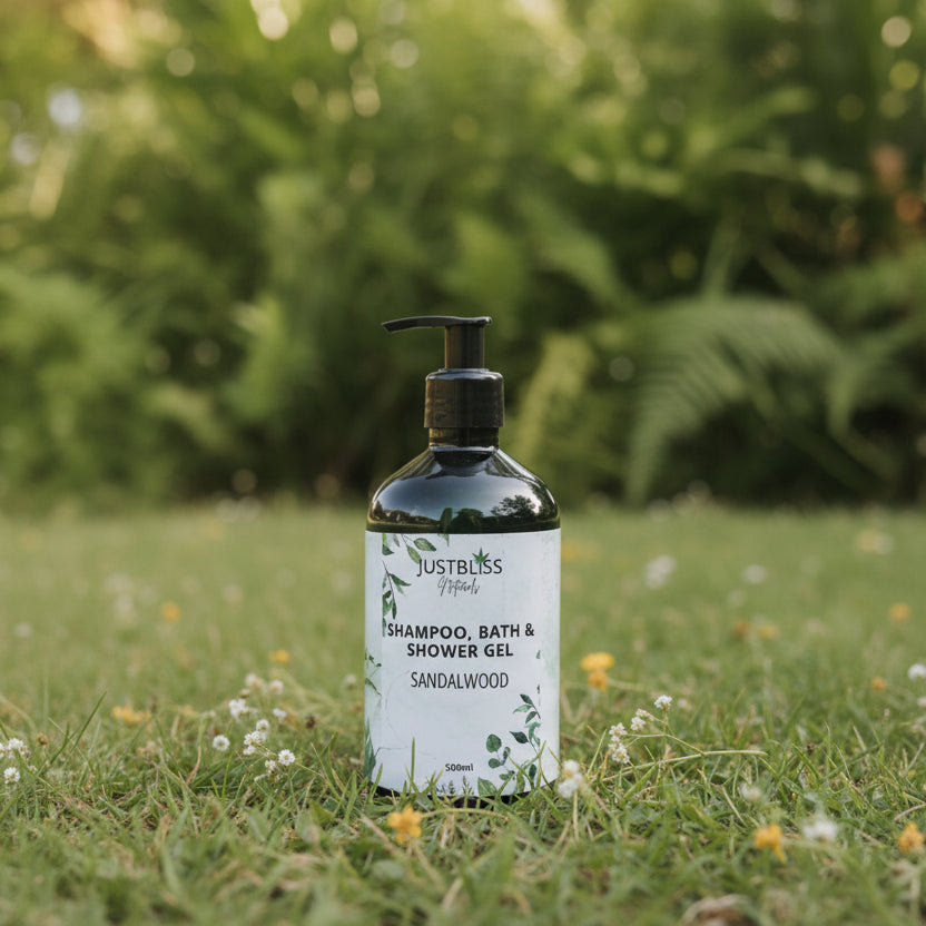 3-in-1 Shampoo, Bath &amp; Shower Gel – Plant-Based, Nourishing Cleanser