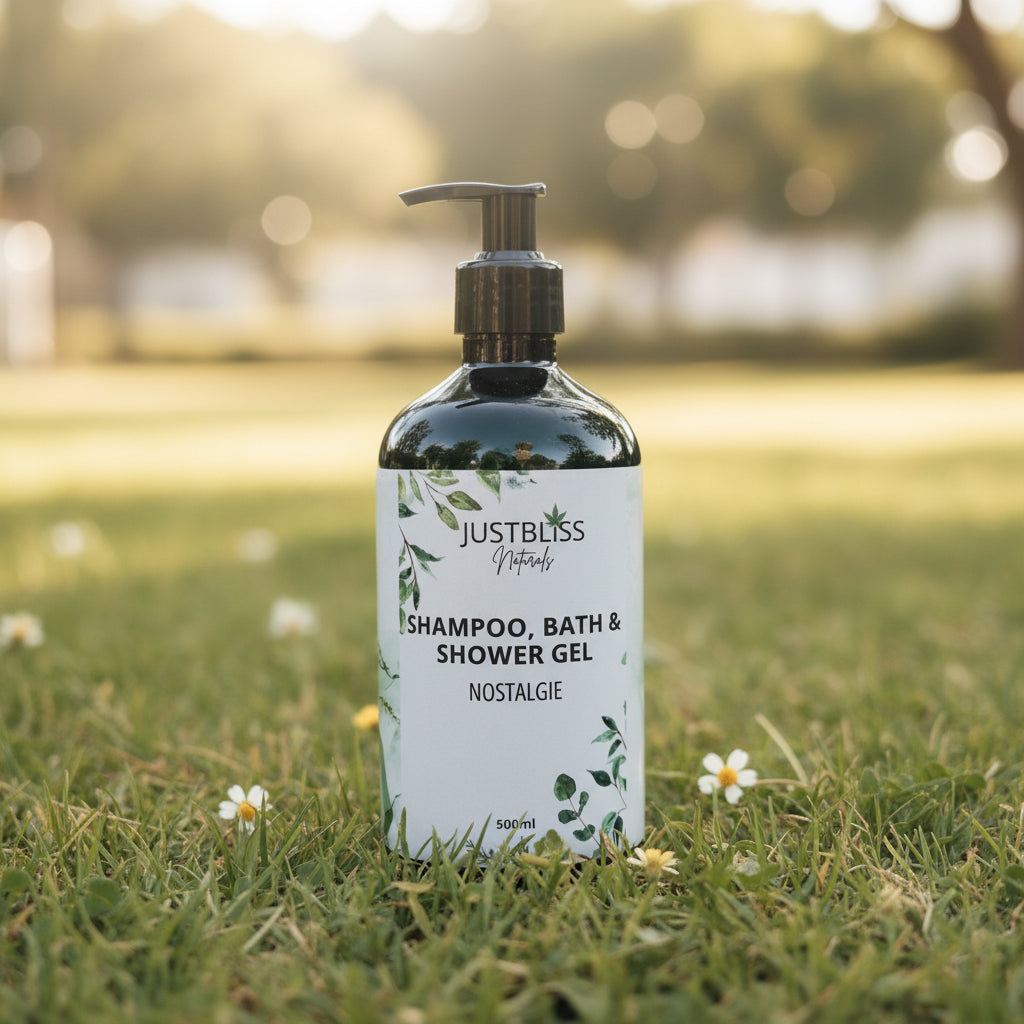 3-in-1 Shampoo, Bath &amp; Shower Gel – Plant-Based, Nourishing Cleanser