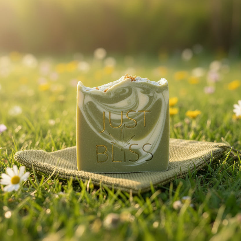 All Natural Hemp Soap Saver Bag – Exfoliating, Zero Waste Essential - JUSTBLiSS Naturals