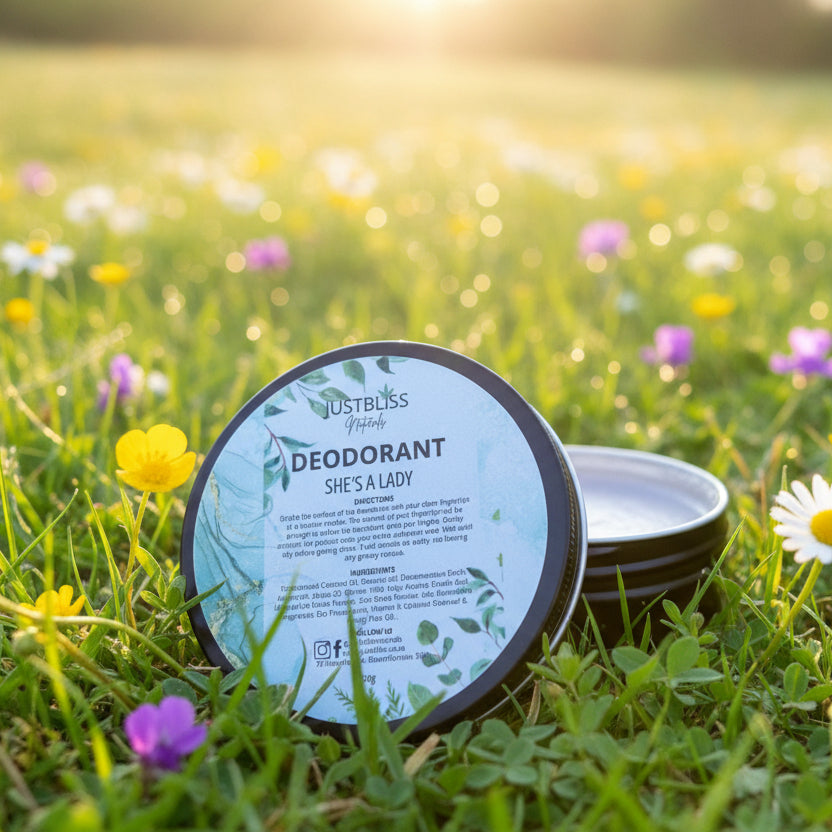 Aluminium-Free Natural Deodorant – Plant-Based Freshness for Sensitive Skin - JUSTBLiSS Naturals
