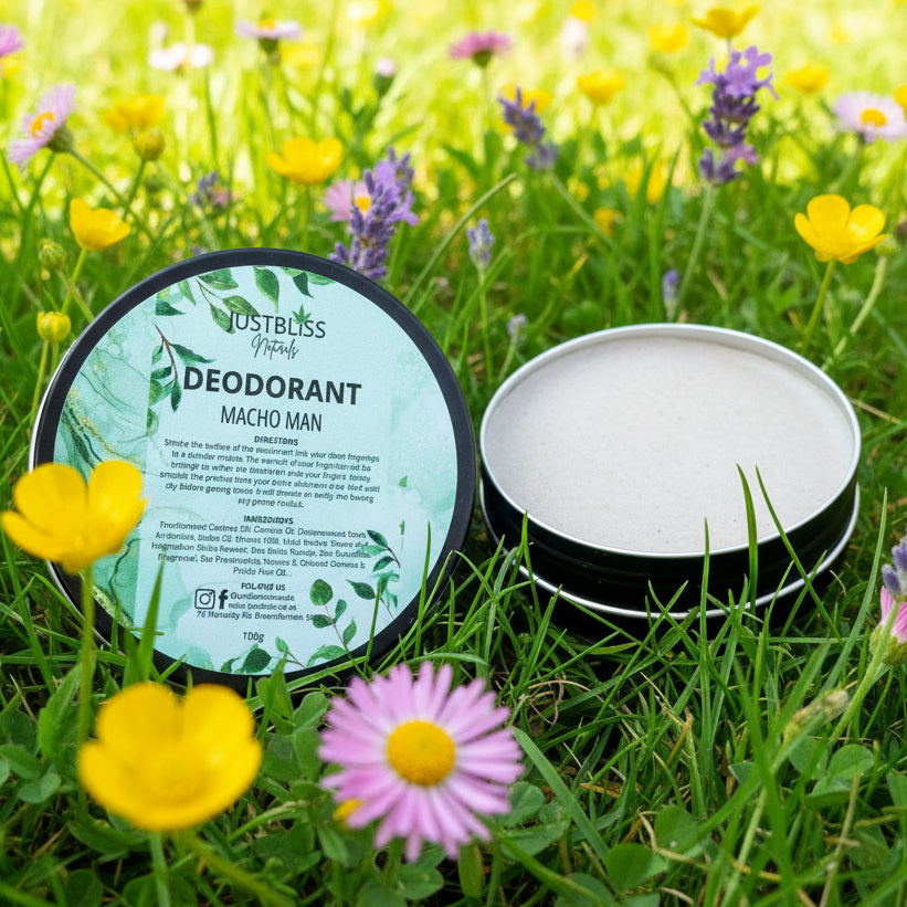 Aluminium-Free Natural Deodorant – Plant-Based Freshness for Sensitive Skin - JUSTBLiSS Naturals
