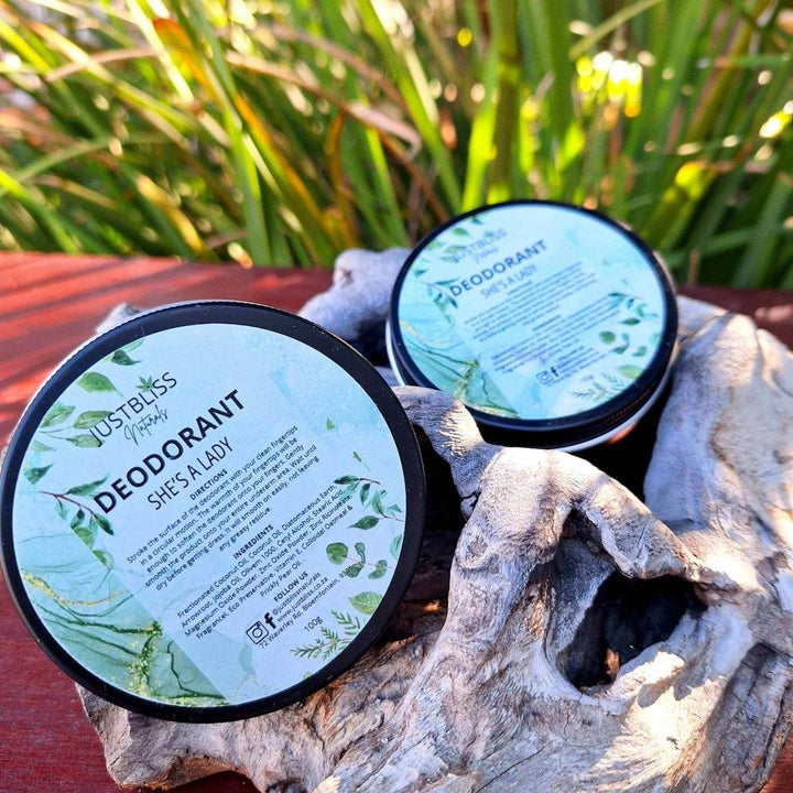 Aluminium-Free Natural Deodorant – Plant-Based Freshness for Sensitive Skin - JUSTBLiSS Naturals