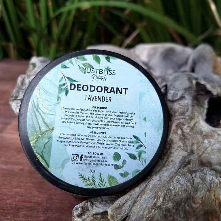 Aluminium-Free Natural Deodorant – Plant-Based Freshness for Sensitive Skin - JUSTBLiSS Naturals