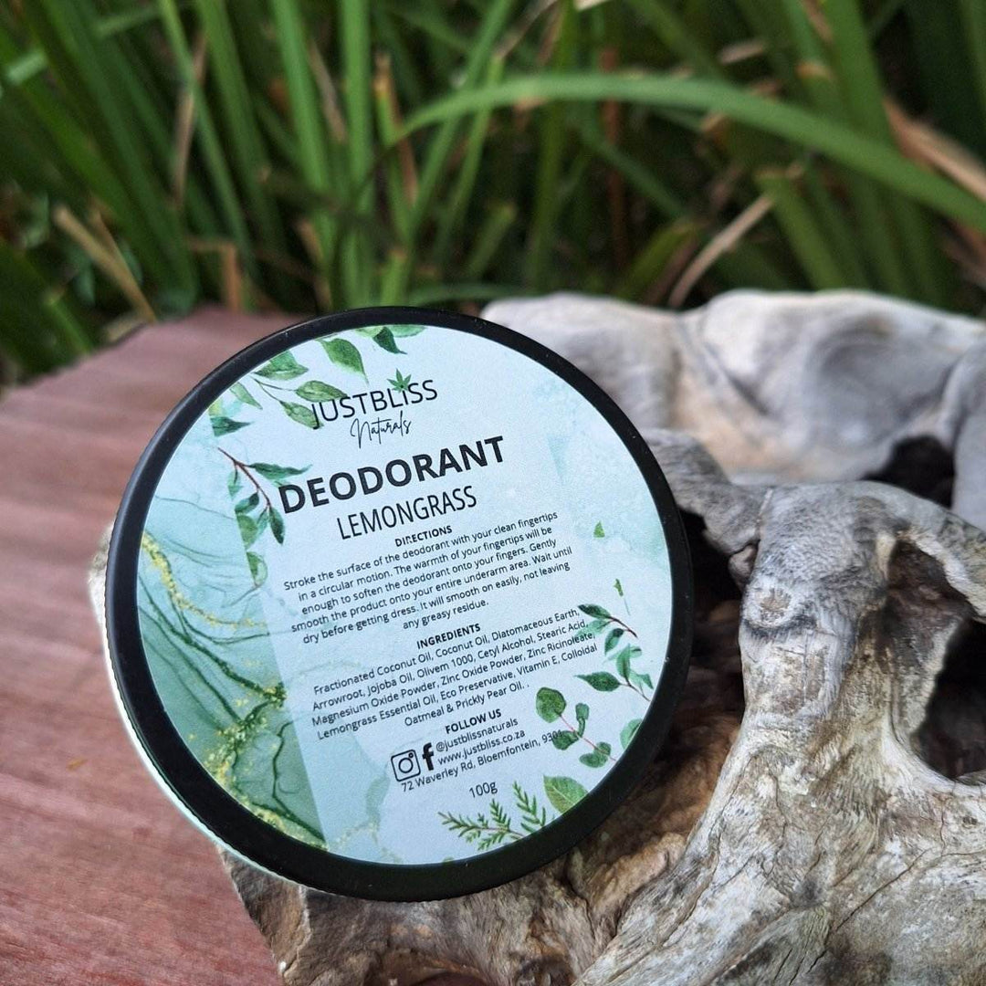 Aluminium-Free Natural Deodorant – Plant-Based Freshness for Sensitive Skin - JUSTBLiSS Naturals
