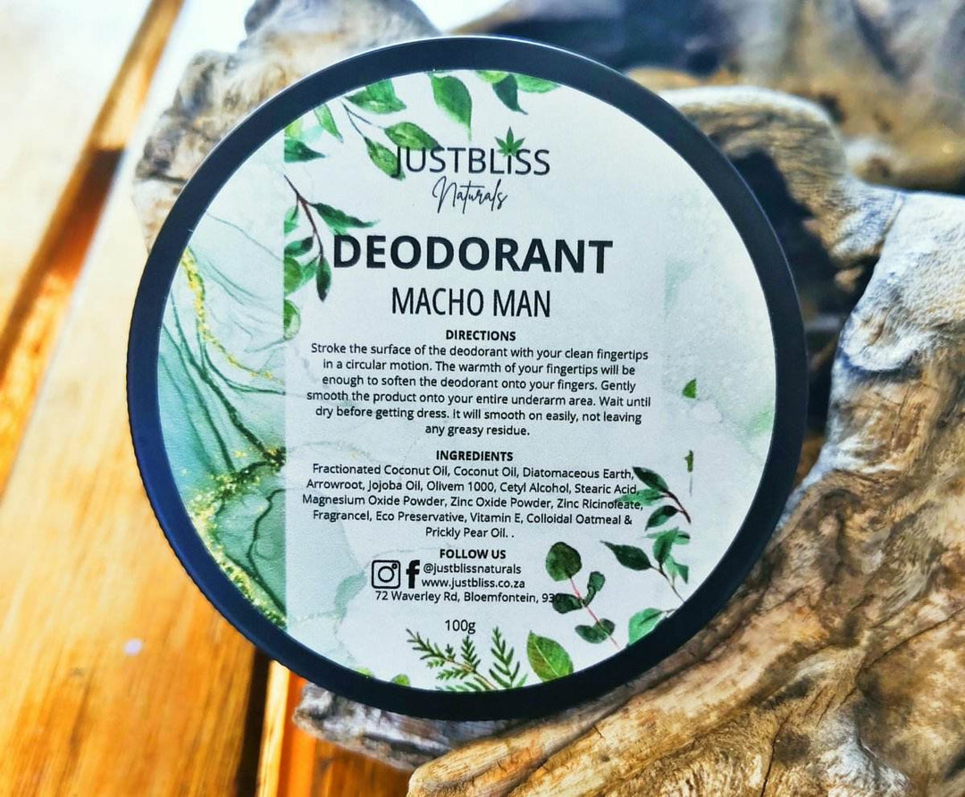 Aluminium-Free Natural Deodorant – Plant-Based Freshness for Sensitive Skin - JUSTBLiSS Naturals
