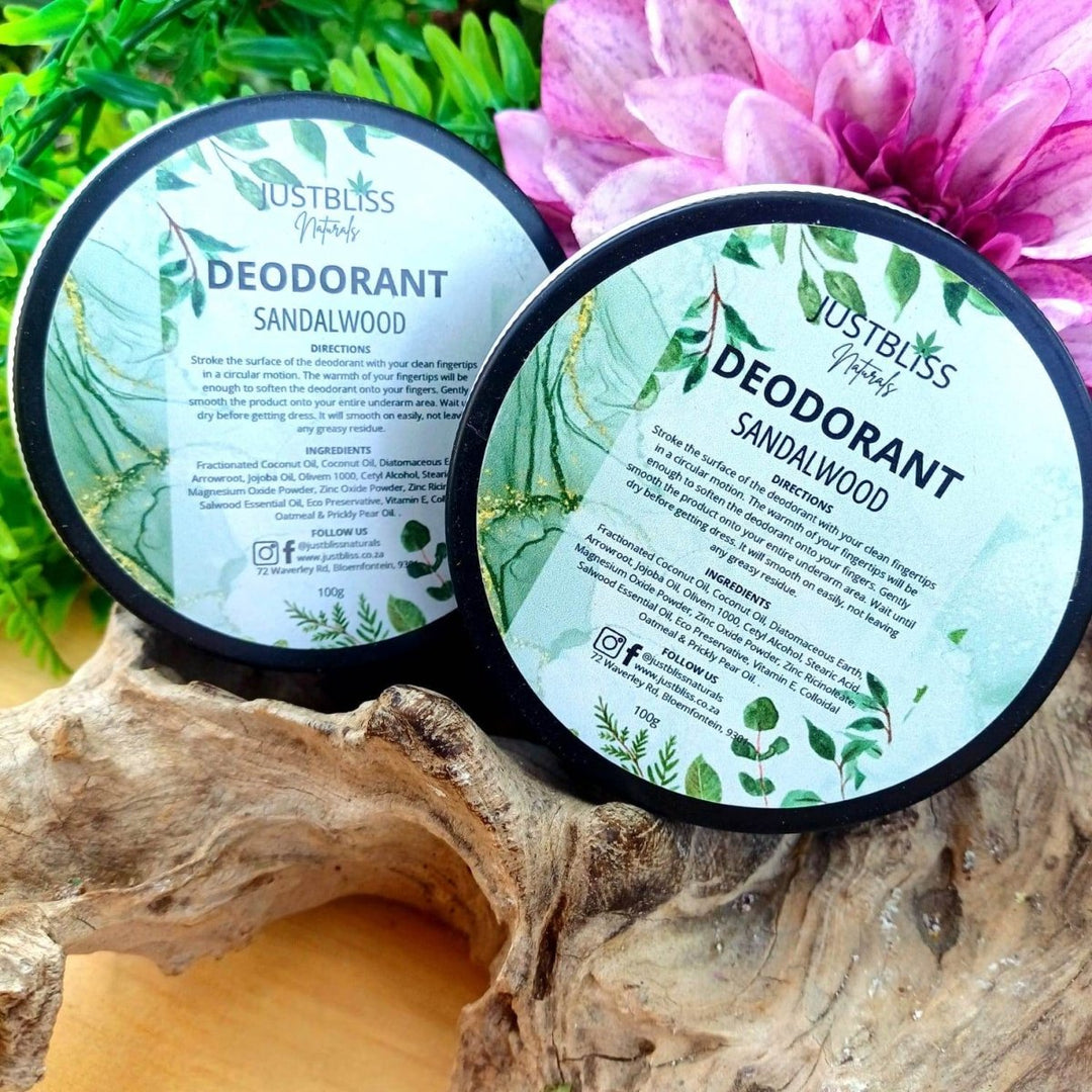 Aluminium-Free Natural Deodorant – Plant-Based Freshness for Sensitive Skin - JUSTBLiSS Naturals