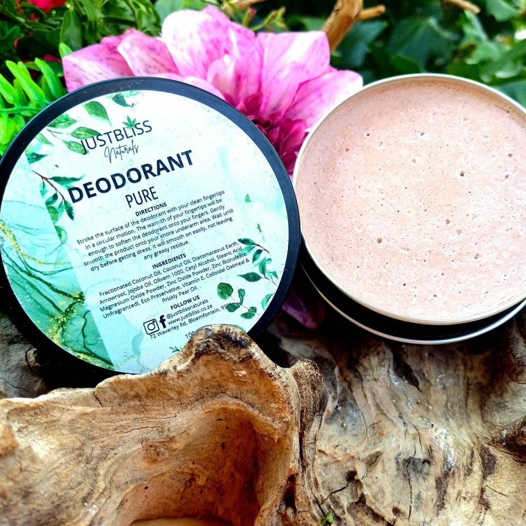 Aluminium-Free Natural Deodorant – Plant-Based Freshness for Sensitive Skin - JUSTBLiSS Naturals