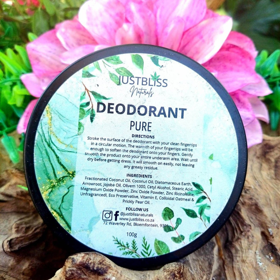 Aluminium-Free Natural Deodorant – Plant-Based Freshness for Sensitive Skin - JUSTBLiSS Naturals