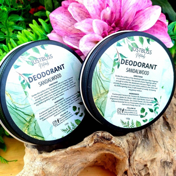 Aluminium-Free Natural Deodorant – Plant-Based Freshness for Sensitive Skin - JUSTBLiSS Naturals