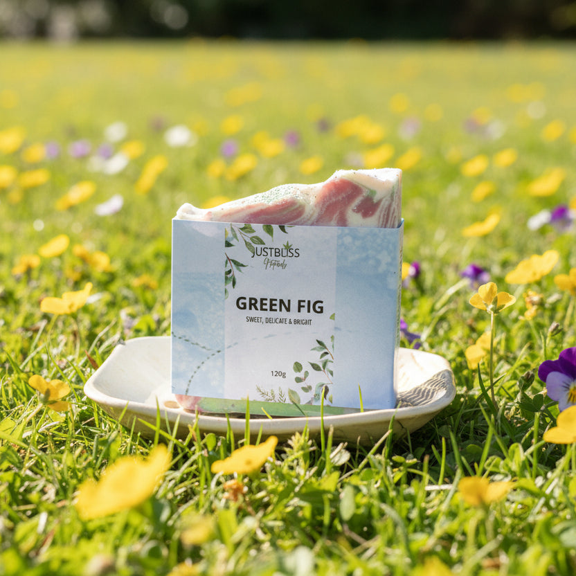 Artisan Soap Bar & Handmade Pottery Dish Gift Set – Eco-Friendly Self-Care Duo - JUSTBLiSS Naturals