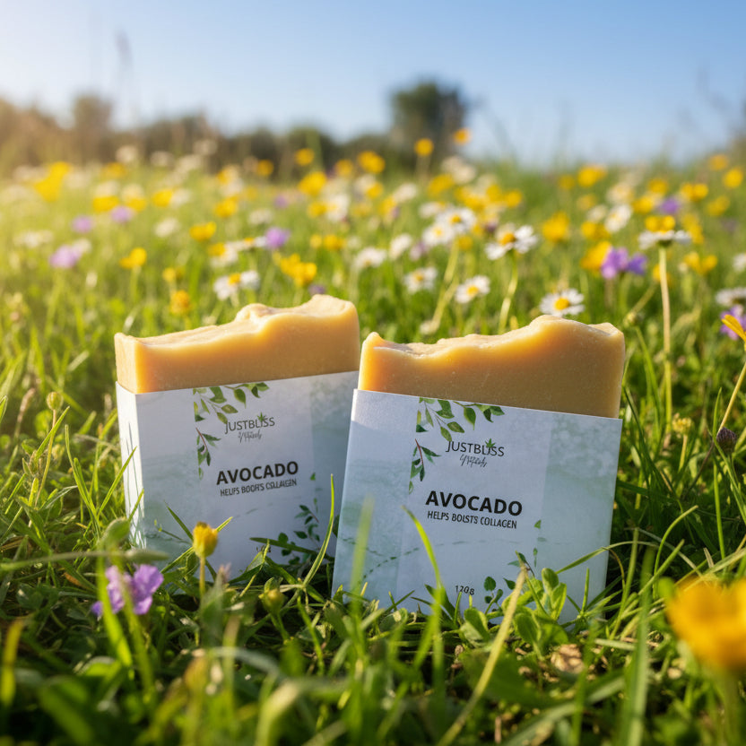 Avocado Natural Soap Bar – Vegan Hydration for Mature, Radiant Skin - JUSTBLiSS Naturals
