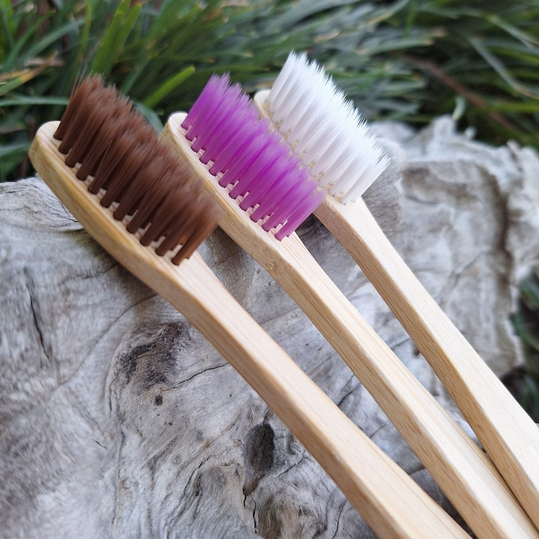 Bamboo Toothbrush – 100% Biodegradable Eco-Friendly Oral Care - JUSTBLiSS Naturals