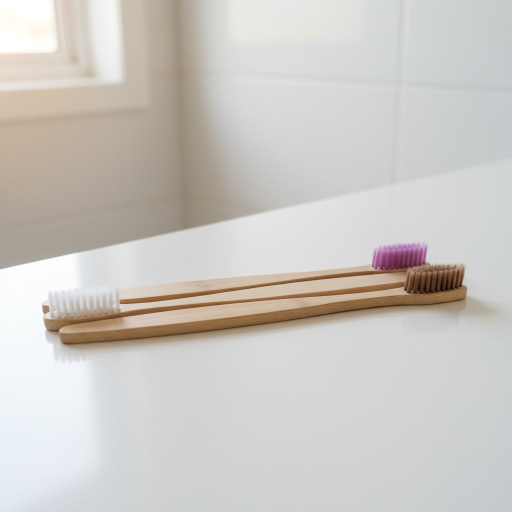 Bamboo Toothbrush – 100% Biodegradable Eco-Friendly Oral Care - JUSTBLiSS Naturals