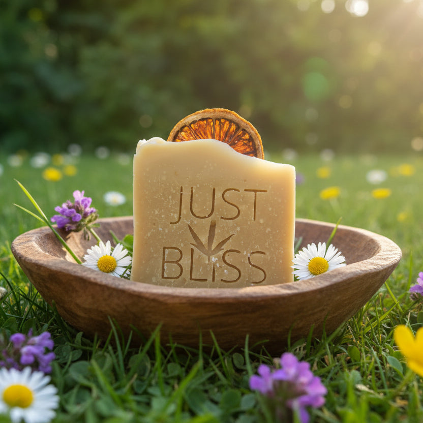 Bar of soap with &