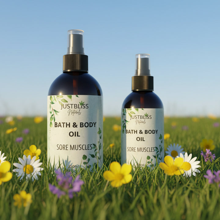 Natural Body Oil – Deep Hydration &amp; Radiant Glow for All Skin Types - JUSTBLiSS Naturals