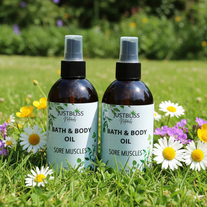 Natural Body Oil – Deep Hydration &amp; Radiant Glow for All Skin Types - JUSTBLiSS Naturals