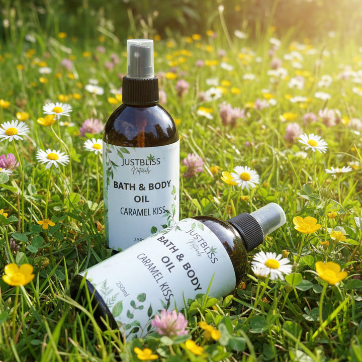 Natural Body Oil – Deep Hydration &amp; Radiant Glow for All Skin Types - JUSTBLiSS Naturals