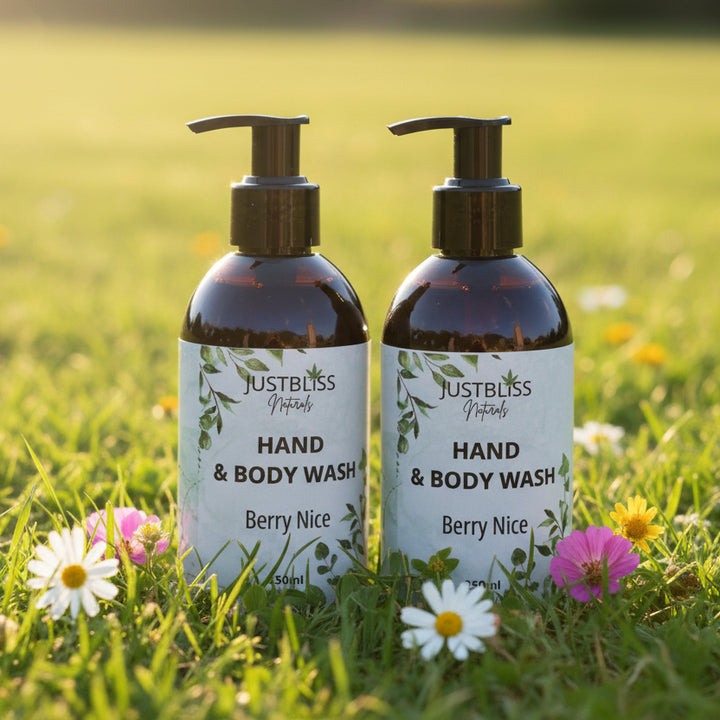 Hand &amp; Body Wash – Plant-Based Moisturizing Cleanser for Soft Skin - JUSTBLiSS Naturals