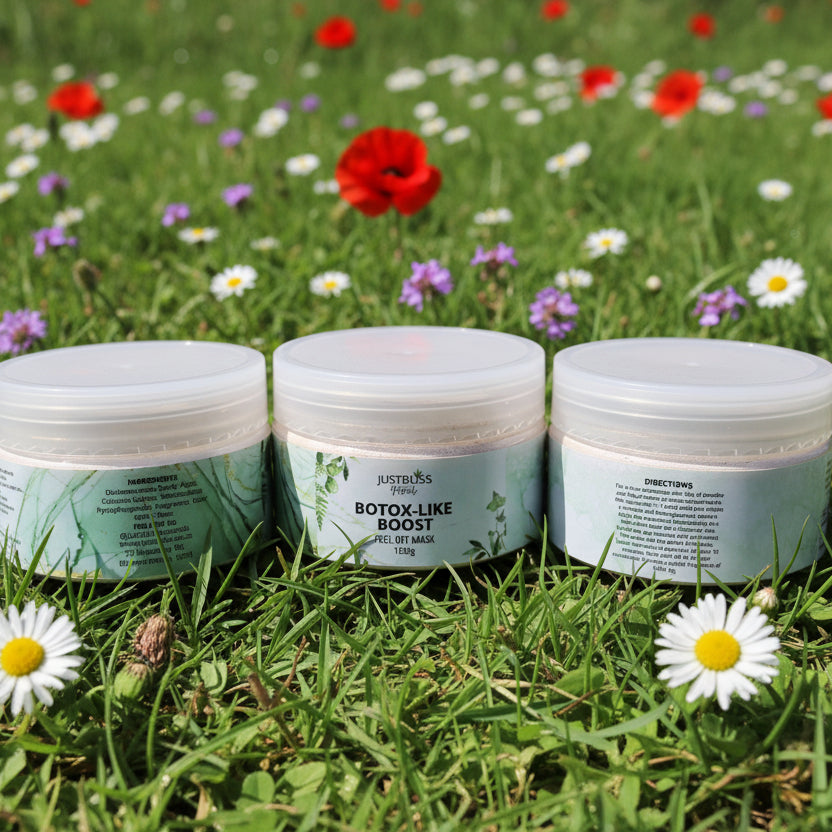 Argireline Clay Face Mask – Natural Firming &amp; Hydrating Vegan Skincare - JUSTBLiSS Naturals