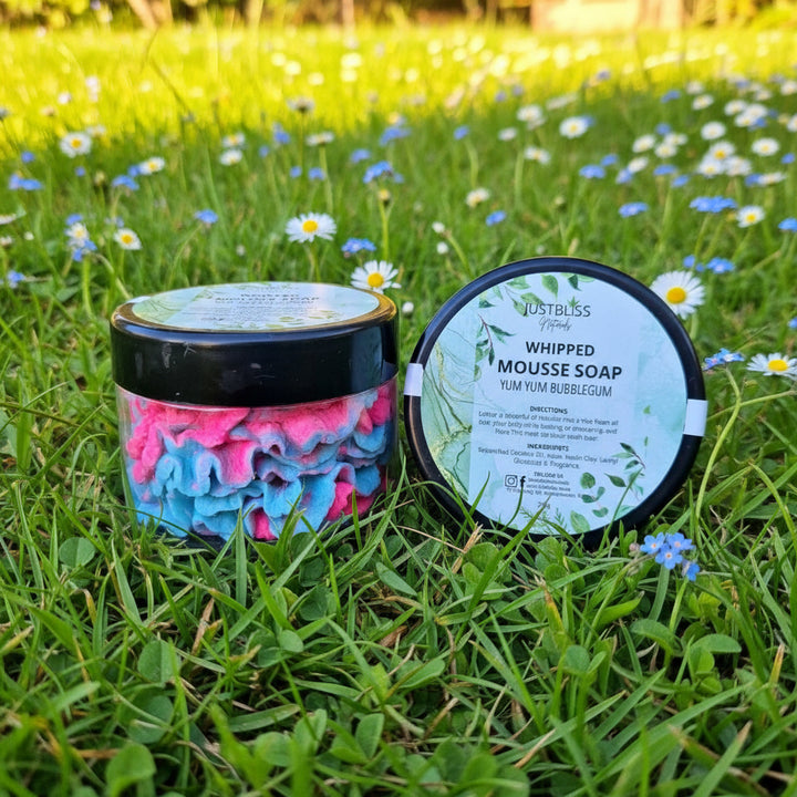 natural-bath-shower-mousse-silky-plant-based-foam-cleanses - JUSTBLiSS Naturals