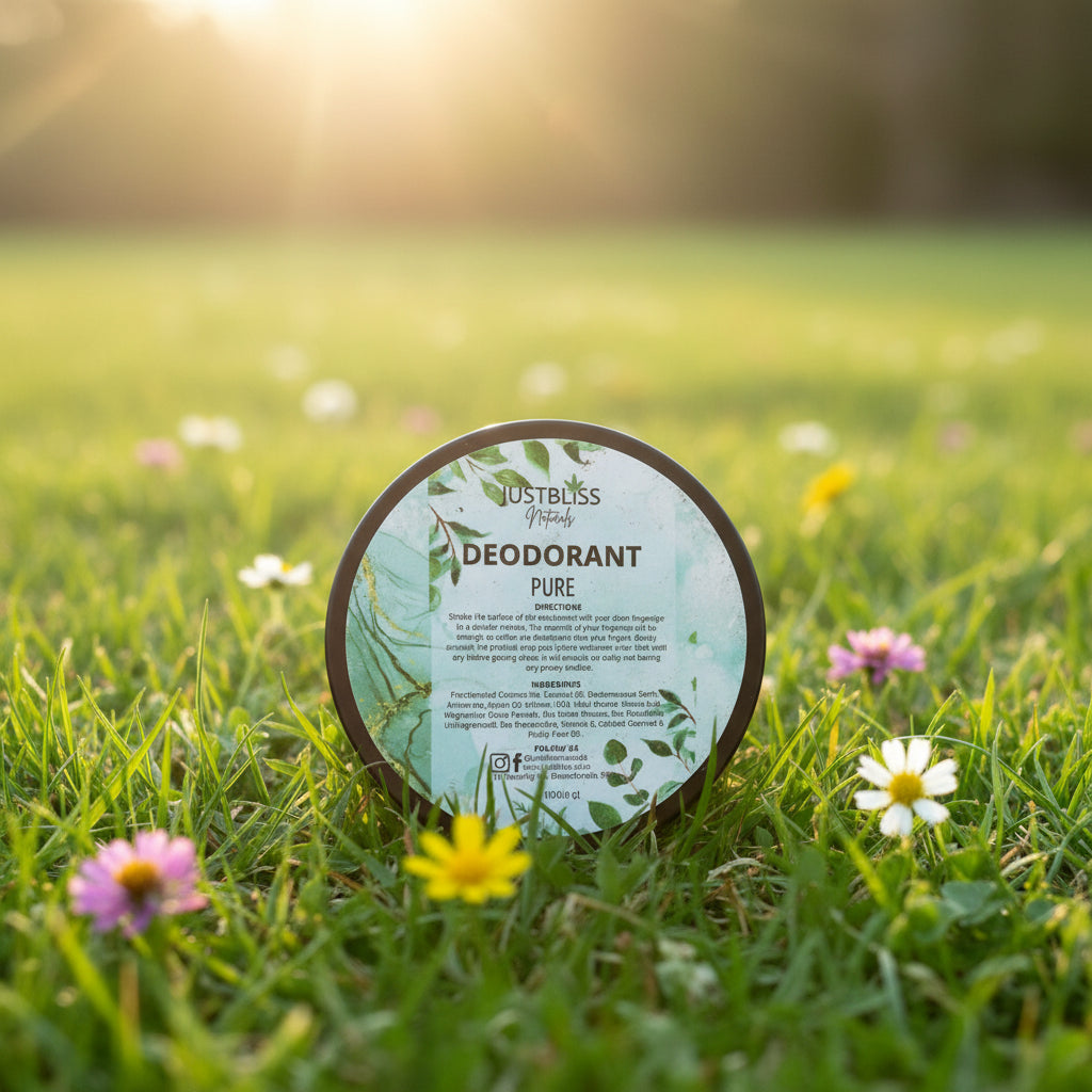 Aluminium-Free Natural Deodorant – Plant-Based Freshness for Sensitive Skin - JUSTBLiSS Naturals