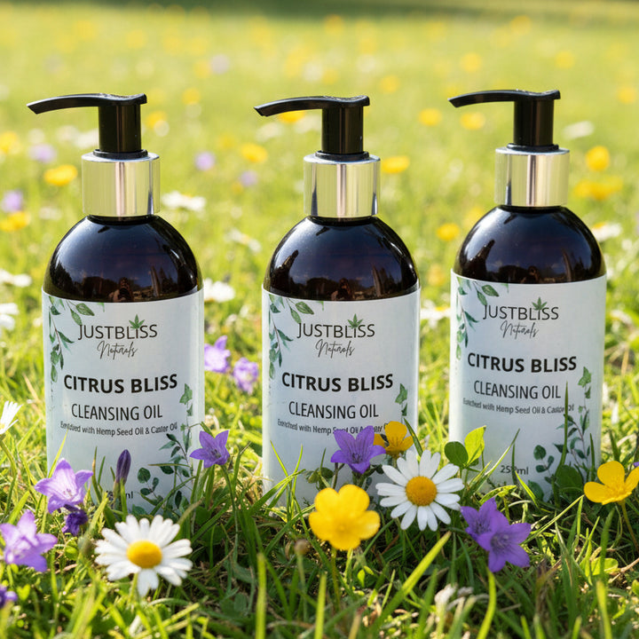 Citrus Bliss Facial Cleanser – Plant-Based Hydration for Radiant Skin - JUSTBLiSS Naturals