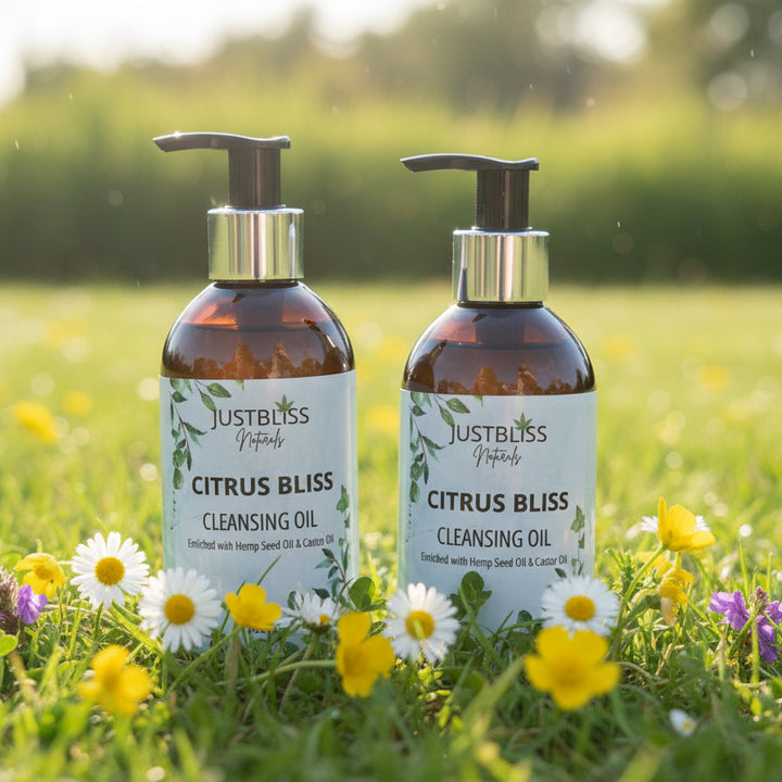Citrus Bliss Facial Cleanser – Plant-Based Hydration for Radiant Skin - JUSTBLiSS Naturals