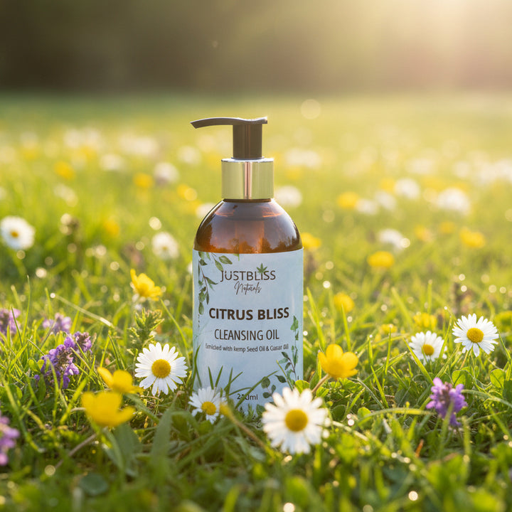 Citrus Bliss Facial Cleanser – Plant-Based Hydration for Radiant Skin - JUSTBLiSS Naturals