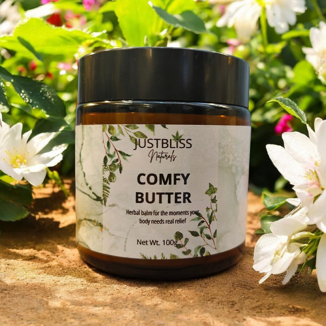 Comfy Butter – Herbal Balm for Period Pain, Muscle Tension &amp; Winter Skin
