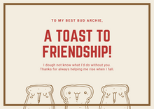 Load image into Gallery viewer, JUSTBLISS GREETING CARD: Friendship

