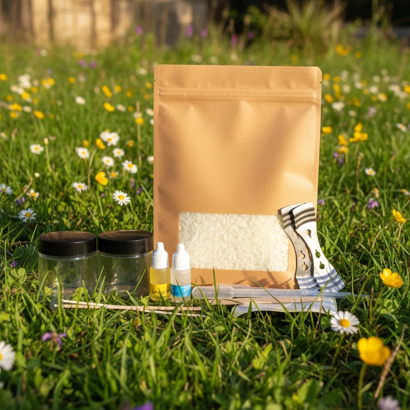 DIY Natural Candle Making Kit – Eco-Friendly Beginner Set - JUSTBLiSS Naturals