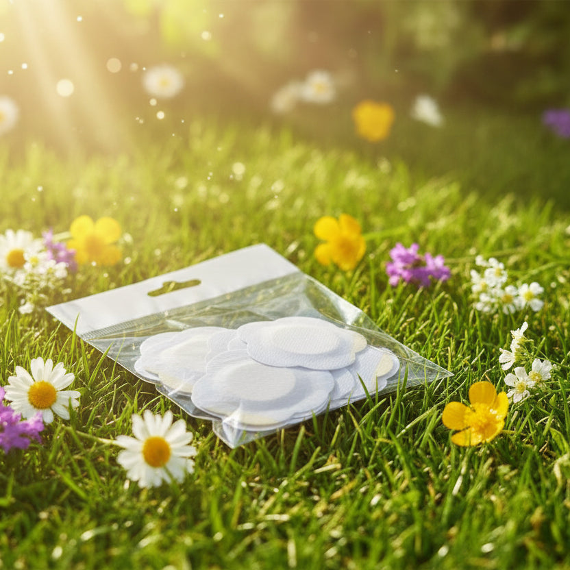 Disposable Castor Oil Belly Button Patches – Natural Detox & Relief (10 Pack) - JUSTBLiSS Naturals