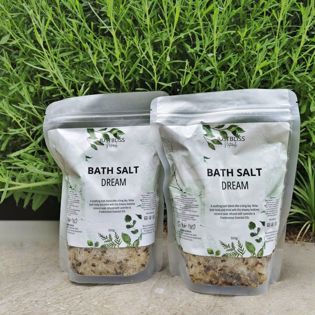 Dream Bath Salts – Lavender & Frankincense Sleep Soak by JUSTBLiSS - JUSTBLiSS Naturals