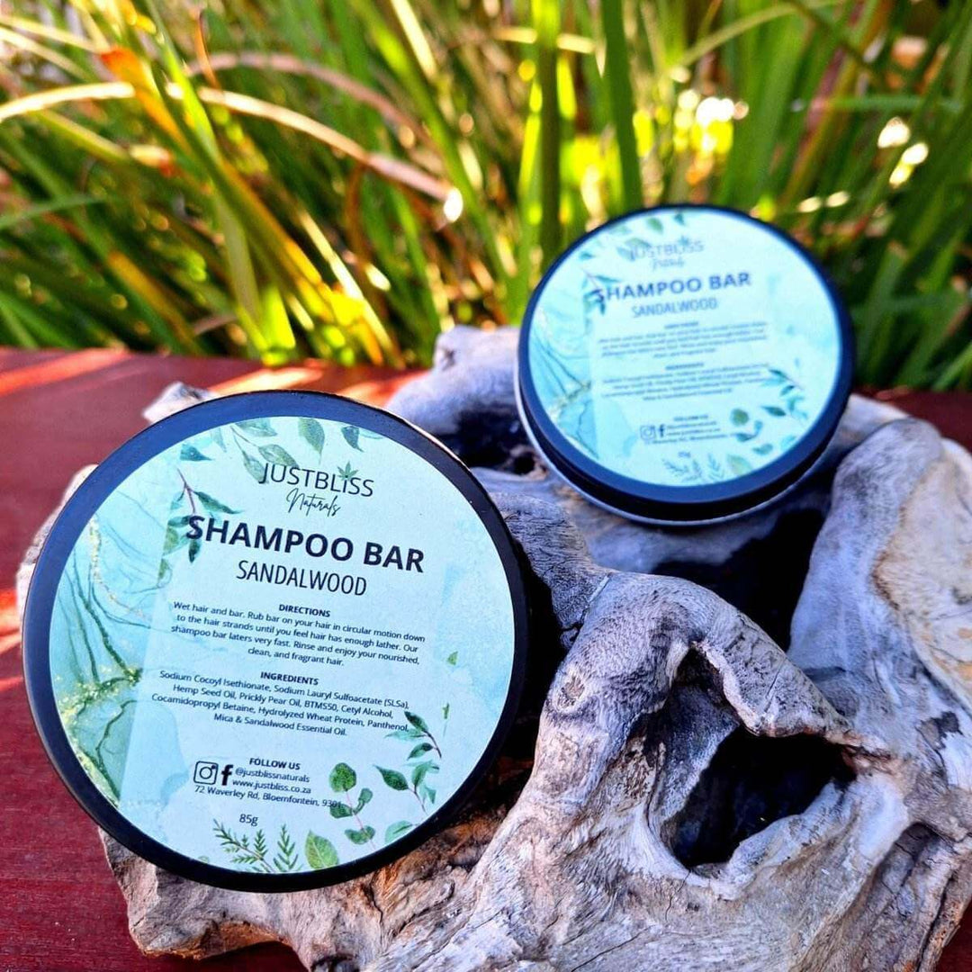 Eco-Friendly Shampoo Bar in Tin – Plant-Based, Zero Waste Hair Care - JUSTBLiSS Naturals