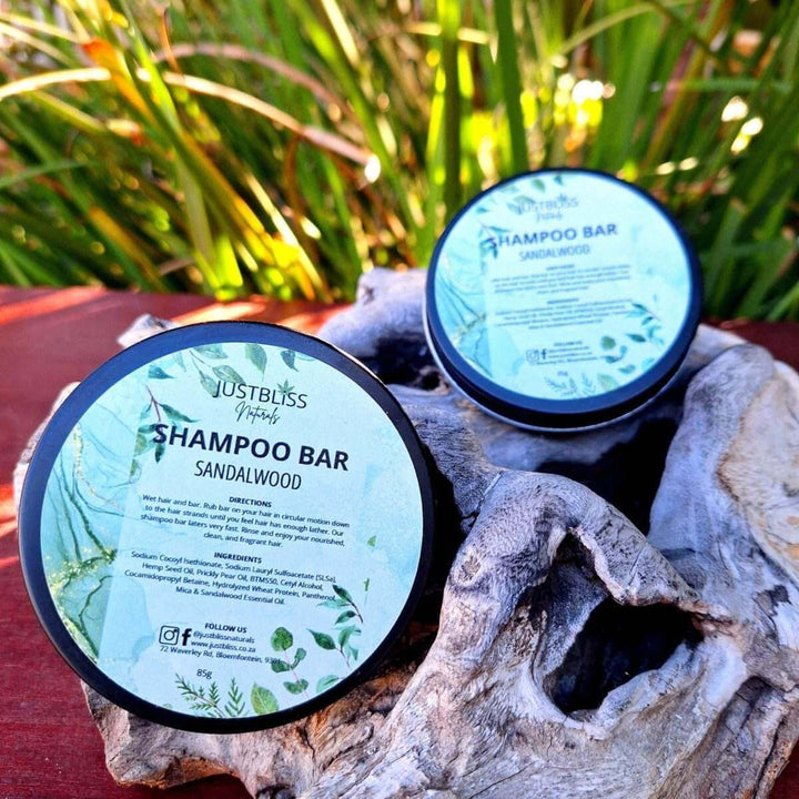 Eco-Friendly Shampoo Bar in Tin – Plant-Based, Zero Waste Hair Care - JUSTBLiSS Naturals