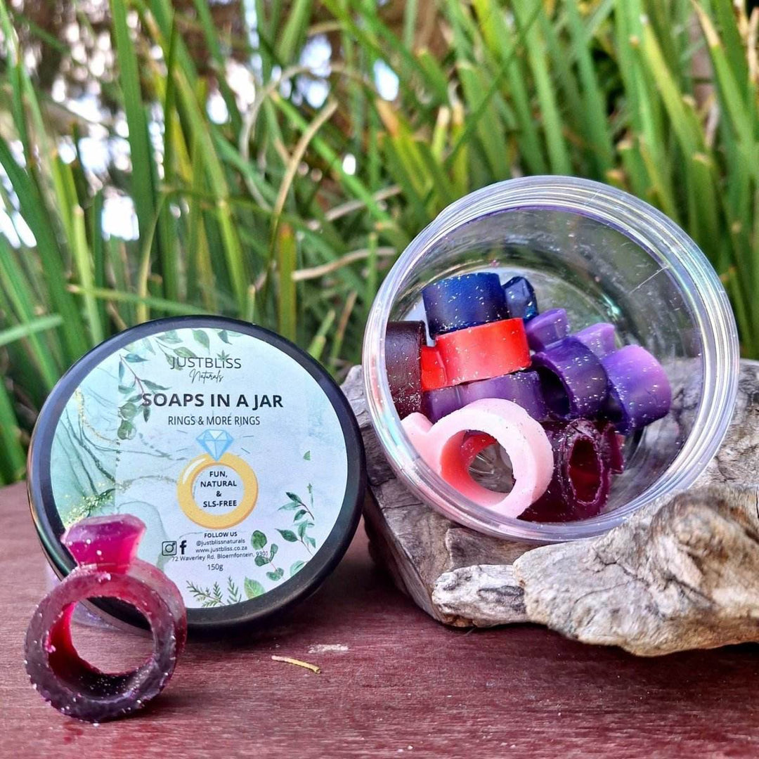 Glycerine Soaps in a Jar – Playful, Chemical-Free Bath Gift Set - JUSTBLiSS Naturals