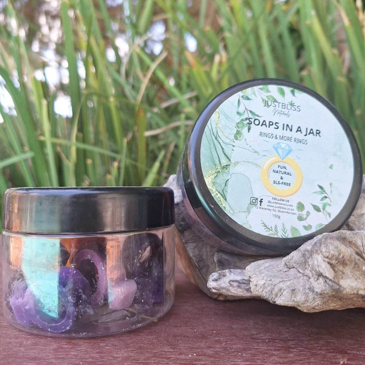 Glycerine Soaps in a Jar – Playful, Chemical-Free Bath Gift Set - JUSTBLiSS Naturals