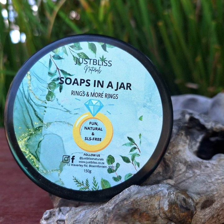 Glycerine Soaps in a Jar – Playful, Chemical-Free Bath Gift Set - JUSTBLiSS Naturals