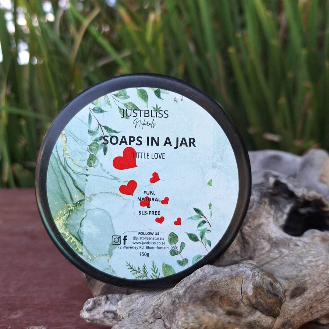 Glycerine Soaps in a Jar – Playful, Chemical-Free Bath Gift Set - JUSTBLiSS Naturals