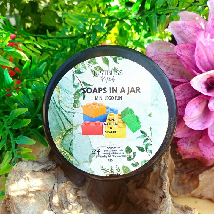 Glycerine Soaps in a Jar – Playful, Chemical-Free Bath Gift Set - JUSTBLiSS Naturals