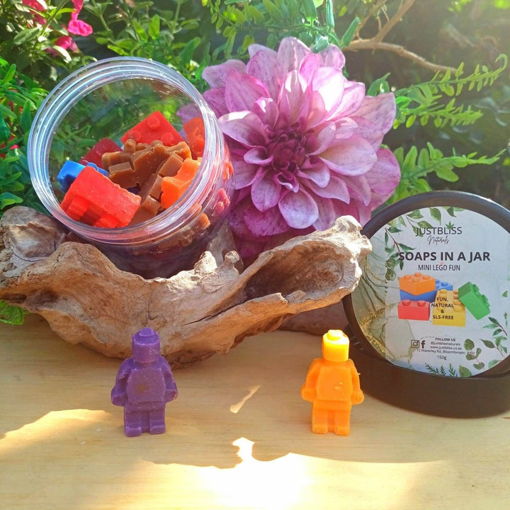 Glycerine Soaps in a Jar – Playful, Chemical-Free Bath Gift Set - JUSTBLiSS Naturals
