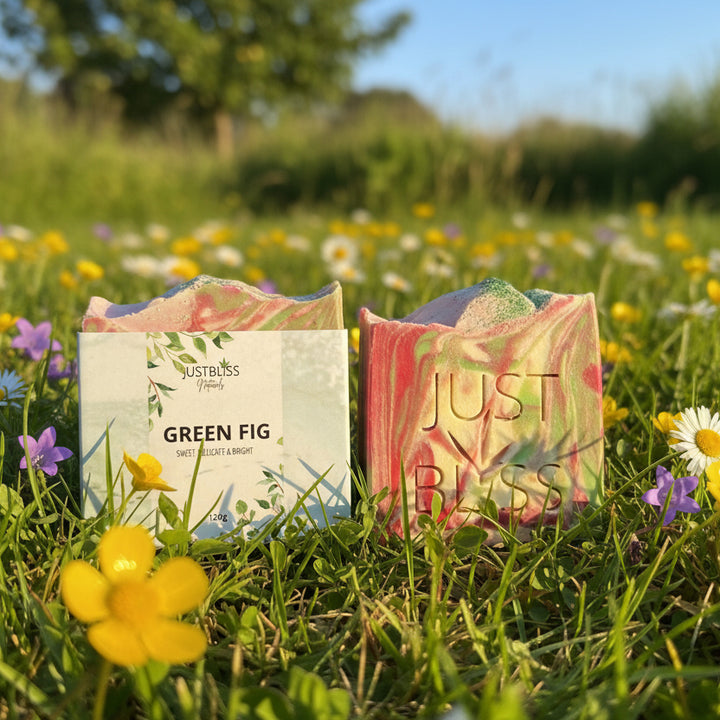 Green Fig Vegan Soap Bar – Fresh, Nourishing Plant-Based Cleanser - JUSTBLiSS Naturals