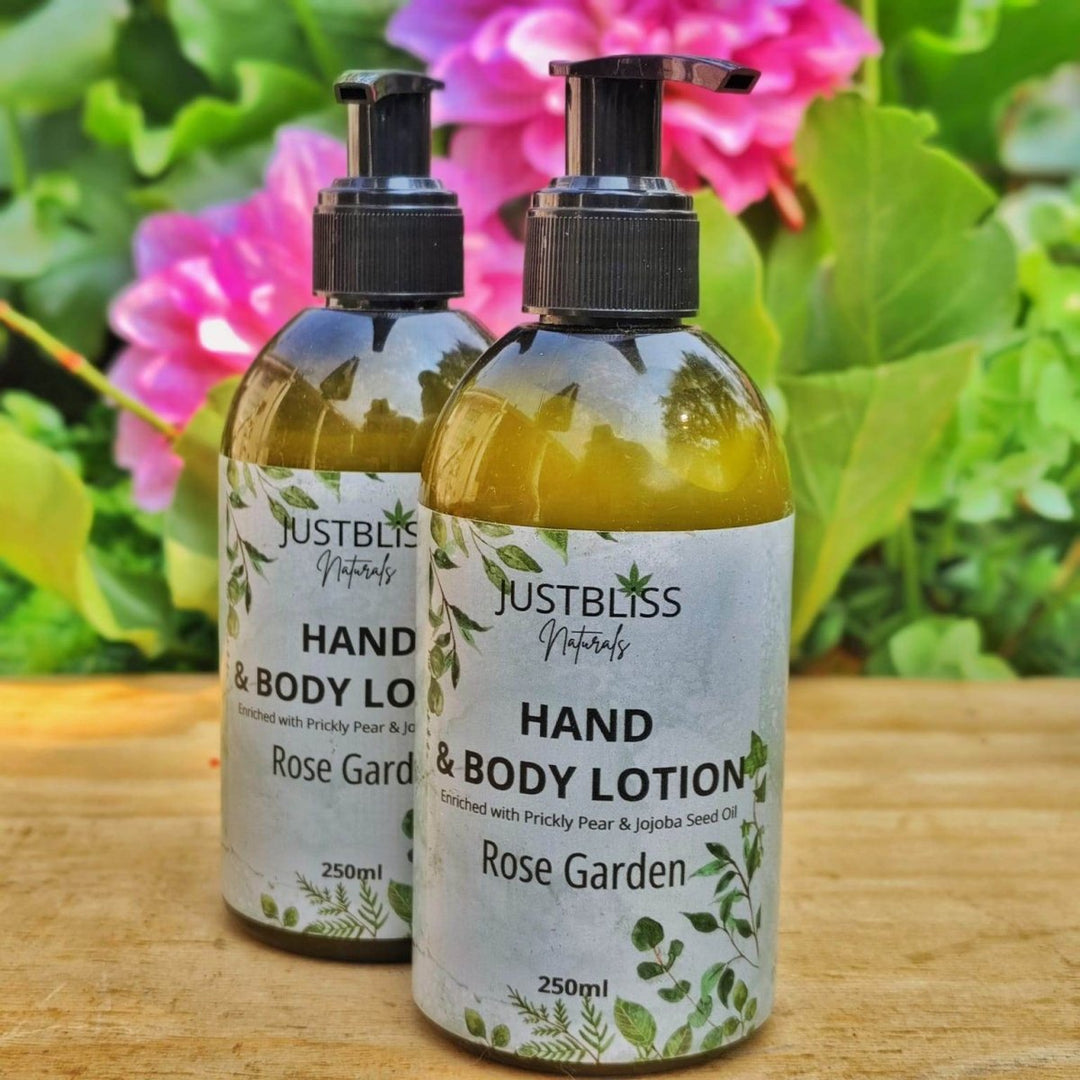 Hand &amp; Body Lotion – Silky Plant - Based Hydration in Natural Scents JUSTBLiSS Naturals