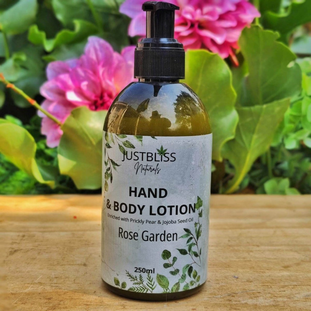 Hand &amp; Body Lotion – Silky Plant - Based Hydration in Natural Scents JUSTBLiSS Naturals