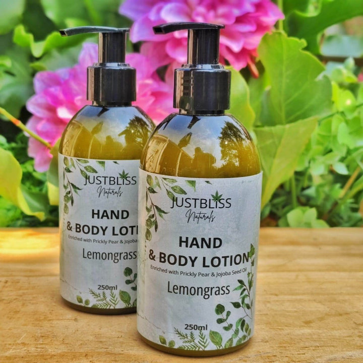 Hand &amp; Body Lotion – Silky Plant - Based Hydration in Natural Scents JUSTBLiSS Naturals