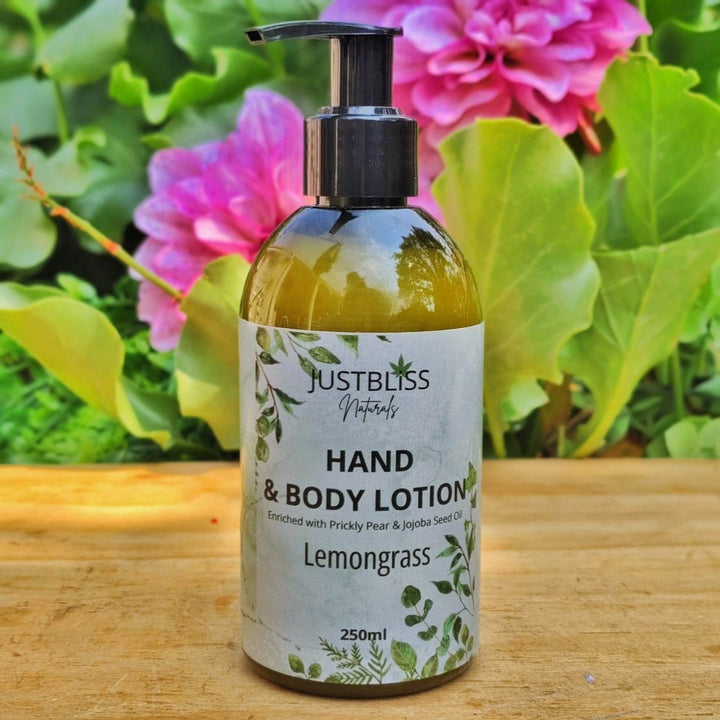 Hand &amp; Body Lotion – Silky Plant - Based Hydration in Natural Scents JUSTBLiSS Naturals