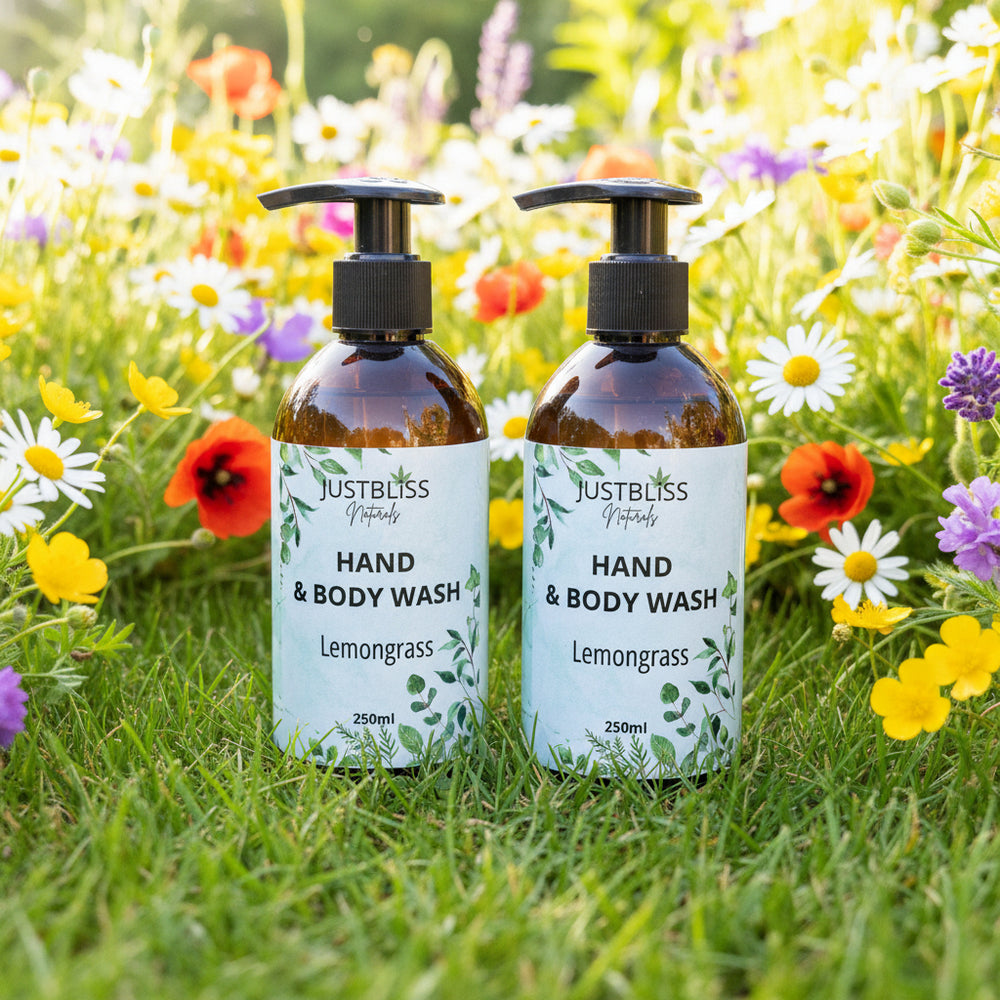 Hand & Body Wash – Plant-Based Moisturizing Cleanser for Soft Skin - JUSTBLiSS Naturals